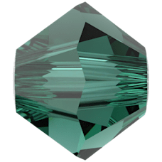 Perles toupies 5328 EMERALD Vente en Gros