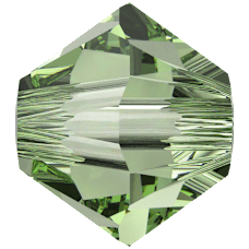 Perles toupies 5328 RECREATED PERIDOT Vente en Gros