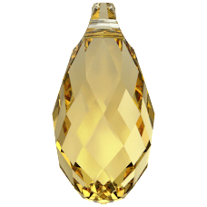 Pendentif Swarovski 6010 Recreated Dark Jonquil Vente en Gros