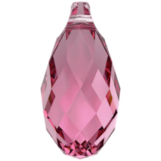Pendentif Swarovski 6010 Rose Vente en Gros