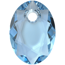 Pendentif Swarovski 6438 Aquamarine Vente en Gros