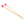 Beads Retail sales Headpin with 3.5mm faceted fuchsia tinted jade bead 45mm gold (2)