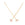Beads wholesaler  - Headpin Fine golden brass with pink zircon - 42x3x0.6mm (2)