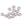 Beads wholesaler  - Rondelle bead gold steel diamond cut - 4x3.5mm - Hole: 1.6mm (8)