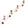 Beads wholesaler  - Stainless steel chain Magic - golden and Tourmaline 4.5mm (50cm)