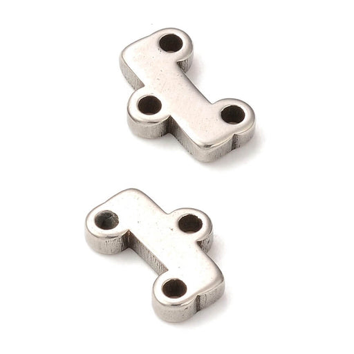 Buy End clasp in stainless steel 2 rows 7x5mm (4)