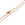 Beads wholesaler  - Chain necklace Golden steel - 2mm and white enamel 45cm (1)