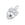Beads wholesaler  - Retro heart pendant in stainless steel - 21x13mm (1)