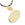 Beads wholesaler  - Oval pendant Glittery golden stainless steel 24x15mm hole: 0.7mm (1)