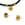 Beads wholesaler  - Tube bead Golden stainless steel - 7x5mm Hole: 4mm (1)