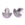 Beads wholesaler  - Ethnic stud earrings steel for 6x4mm cabochon (2)