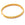 Beads wholesaler  - Oval bangle bracelet Golden stainless steel - 59x53mm (1)