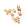 Beads Retail sales Tube Beads 2x2mm - Golden Stainless Steel - Hole: 1mm (10)