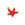 Beads wholesaler  - Starfish pendant with red enamel Golden steel - 10mm - Hole: 1mm (1)