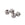 Beads wholesaler  - Diamond-Cut Tube Beads Stainless Steel - 6mm - Hole: 2mm (4)