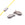 Beads wholesaler  - Fish bead 9x4.5mm - Stainless steel - Hole: 1mm (2)