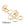 Beads wholesaler  - Jump rings 7x1mm - Long-lasting Golden stainless steel (10)