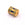 Beads wholesaler  - Tube bead - Golden stainless steel and blue enamel - 10x7mm - Hole: 1.2mm (1)