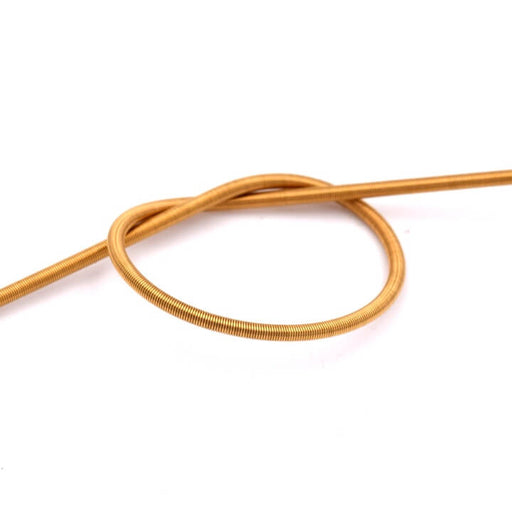 Buy French wire - golden steel - cannetille thread protector - 1mmx15cm (1)