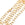 Beads Retail sales Chain necklace with rolo links - golden steel - 9x1mm - 45cm (1)