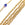 Beads wholesaler  - Chain oval links with textured finish - Golden stainless steel - 7x5mm (50cm)