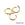 Beads wholesaler  - Open jump rings - Golden stainless steel- 14x2mm (3)
