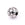 Beads Retail sales Football ball bead - 304 steel - 8mm - Hole: 2mm (1)