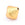Beads Retail sales Bicone bead wood with gold leaf - 30mm - Hole: 3mm (1)