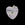 Beads Retail sales Carved Heart Pendant with Quartz Crystal - Golden Brass and Zircon 35x30mm (1)