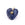 Beads Retail sales Pendentif coeur sculpté lapis laiton doré et zircon 25mm (1)