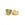 Beads Retail sales Heart bead Golden metal 9x9.5mm - hole 1.4mm (4)