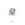 Beads wholesaler  - Round bead in rhodium-color plated brass paved with zircons 4mm - hole: 1.2mm (1)