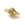 Beads Retail sales Bicone pendulum connector in golden brass set with zircons 15x8mm (1)
