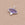 Beads wholesaler  - Amethyst oval eye pendant set in 925 silver - 13x11mm (1)