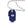 Beads Retail sales Fatma hand pendant Lapis lazuli and crystal eye 27x17mm (1)