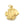 Beads Retail sales Fish pendant 21x18mm - golden brass - Hole: 3mm (1)