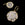 Beads wholesaler  - Quartz crystal flower pendant Golden brass17mm - Hole: 4mm (1)