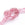 Beads wholesaler  - Czech Rondelle glass Bead Luster-Transparent Topaz/Pink 3mm (1strand-18cm)
