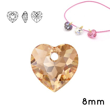 Crystal4you 5328 xilion bicone bead light siam 2.5mm (40)