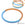 Beads wholesaler  - Horn bangle bracelet Turquoise blue 60-63mm - Thickness: 3mm (1)