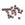Beads Retail sales Czech round beads melon Dark Bronze 3mm (30)