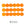 Beads wholesaler  - Czech Glass Round Beads fluo Neon orange 4mm (50)