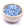 Beads wholesaler  - Czech Glass Round Beads Milky Sapphire 6mm (50 beads)