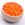 Beads Retail sales Neon Orange neon Czech Glass Round Beads 6mm (50 beads)