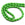 Beads wholesaler  - Opaque green Czech rice bead 6x4mm (1 Strand)