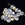 Beads Retail sales Baroque rondelle Czech beads Yellow Luster Crystal Bohemian - 6-8mm (10g)