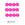 Beads Retail sales Czech Glass Round Beads fluo Neon pink - 6mm (50 perles)