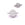 Beads wholesaler  - Link connector round rhodium-plated brass zircon 10x6mm - hole: 0.8mm (1)