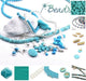Ensemble Amazonite Naturelle: 5 Pendentifs & 55 Perles