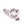 Beads wholesaler  - Fermoir rond bouée laiton platine 15mm (1)
